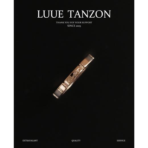 YS03-卡地亚 字母装饰 玫瑰金 戒指男女同款情侣款（XK） 商品图0