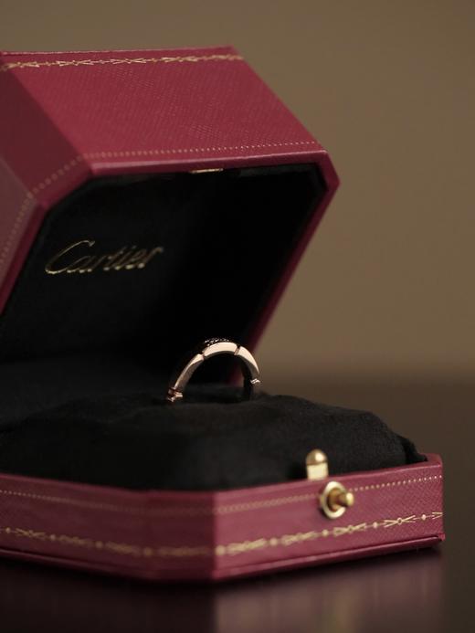 YS03-卡地亚 字母装饰 玫瑰金 戒指男女同款情侣款（XK） 商品图4