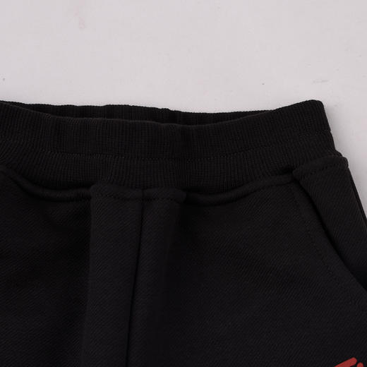 棉果果冬季新品新年款男童女童斜纹复合绒保暖加厚中国风针织加绒长裤M502200425776 商品图3