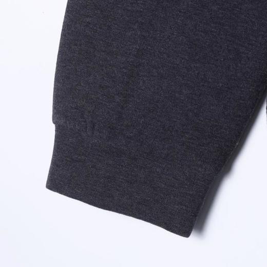 87659SDSA男士秋冬新款痞帅男装韩版简约纯色拼接假两件连帽卫衣百搭潮 商品图4