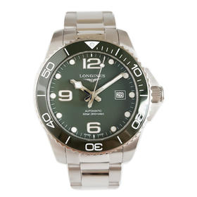 【95新】LONGINES 浪琴L3.782.4.06.6康卡斯系列自动机械机芯43MM（男款）日期显示251025NJS11现售价：9000