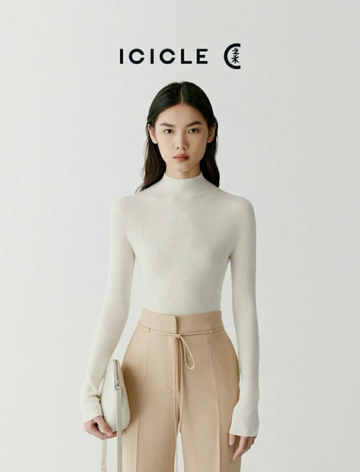 小禾同款半高领无缝毛衣羊毛衫110304 商品图10