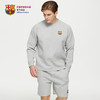 【官方正版】巴塞罗那俱乐部｜巴萨灰色套装卫衣短裤简约百搭 商品缩略图2