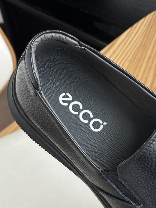 2025新款ec*co爱ᰔᩚ步休闲一脚蹬头层牛皮爸爸皮鞋男鞋 商品图4