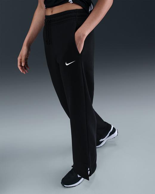 Nike 耐克Sportswear Phoenix Fleece 女子加绒高腰阔腿长裤IH1012-010 商品图2