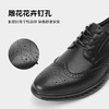【可跑步的皮鞋】量橙布洛克，28°黄金软弹角度，蜂巢减压黑科技！英伦雕花 大气十足 商品缩略图2