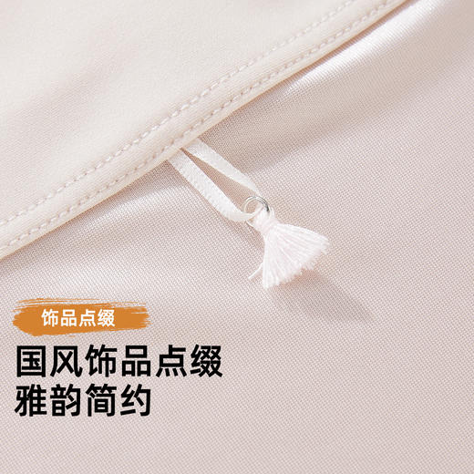 【4条装】雅黛俪女士高级质感缎面内裤高腰收腹提拉10A抑菌商蚕丝裆底大码裤头 商品图9