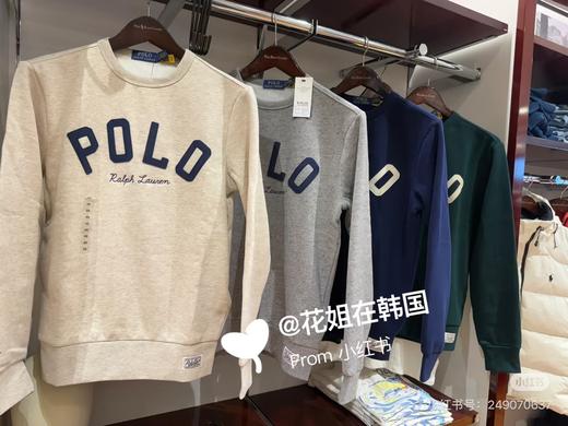 RL 秋冬加绒刺绣圆领套头卫衣 PT-1202 商品图3