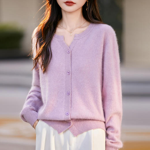 Avann阿曼衣Tasmanian纱线5%羊绒衫拉毛系列 商品图5