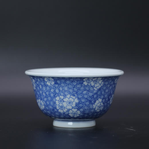 寒香慕古青花梅雪清漫压手杯 商品图0