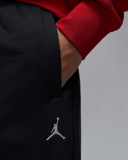 Nike耐克Jordan Brooklyn Fleece 男子 Oversize 风加绒直筒长裤IB7239-010 商品图3