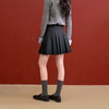 西遇miu系学院风百褶裙短裙女冬季新款高腰显瘦A字半身裙H0055392 商品缩略图4