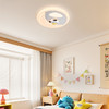 欧普（OPPLE）月亮狗卧室卡通圆形声控儿童房吸顶灯 商品缩略图4