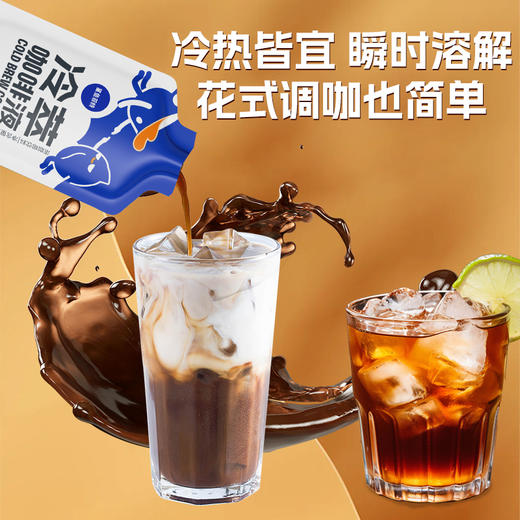 【鲨鱼菲特300-200】冷萃咖啡液25ml速溶0糖0脂健身代餐黑美式咖啡便携下午茶 商品图0