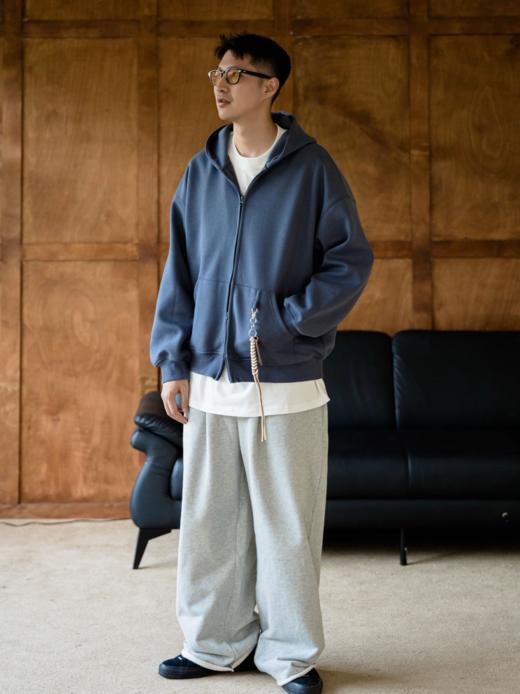 GYOZA PASTA/GP25AW-C055/双头拉链帽衫开衫连帽卫衣外套 商品图3