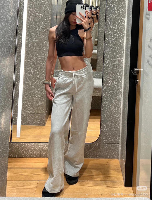 性价比款加绒加厚阔腿裤102703 商品图6