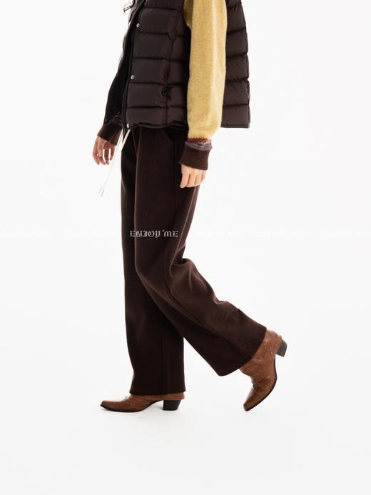 【门店同款】ENJOY冬季抽绳弯刀裤 167743201 商品图1