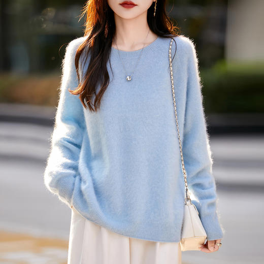 Avann阿曼衣Tasmanian纱线5%羊绒衫拉毛系列 商品图6