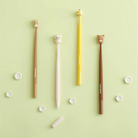 日本SAN-X轻松小熊可弯曲摇晃原子笔0.5mm