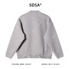 SDSA男士秋冬新款痞帅男装极简风纯色棒球领纽扣开衫卫衣百搭时尚 商品缩略图5