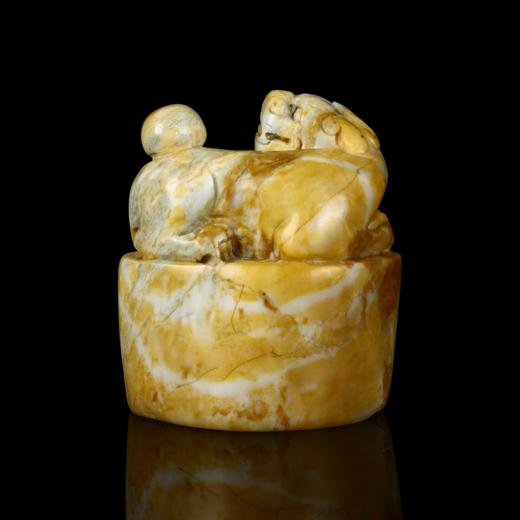 孤品017406昌化石貔貅钮大随形5.0*3.5*6.0cm 商品图2