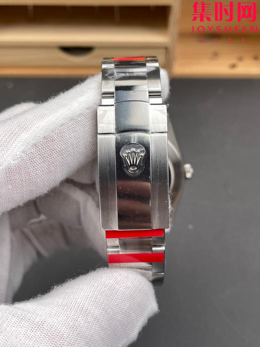 劳力士 VS日志41系列 VS日志V2版 水泥灰 灰盘 男士腕表 丹东3235机 三珠带 板带 表径41mm 商品图7