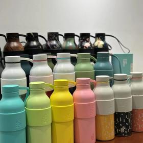 【享礼品袋+吸管+杯刷+精棉2片】Contatto 304不锈钢保温杯礼盒装 自用送礼 来自意大利的设计师品牌