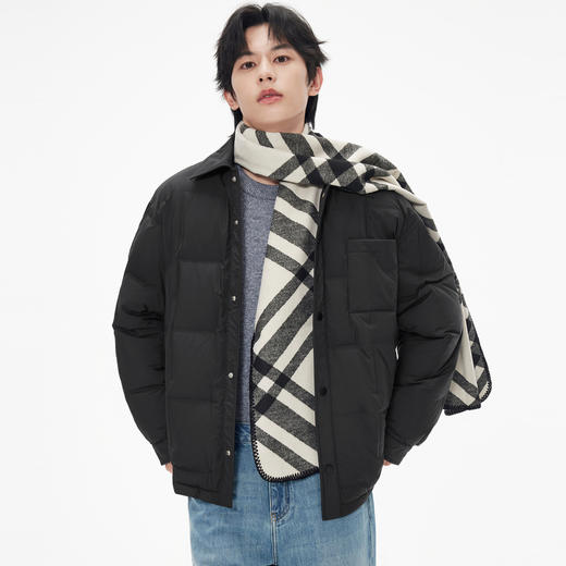 【三防】gxg.jeans男装 多色口袋设计简约休闲轻薄衬衫式羽绒服 25冬新品 商品图1