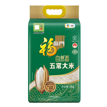 福临门自然香 五常大米 10斤*4/箱 40斤（新旧包装交替发货） /粮油调味 /米 /稻花香米 商品图7