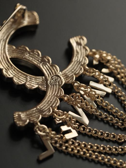 YS13-香奈儿字母镂空标识 胸针（XK） 商品图8