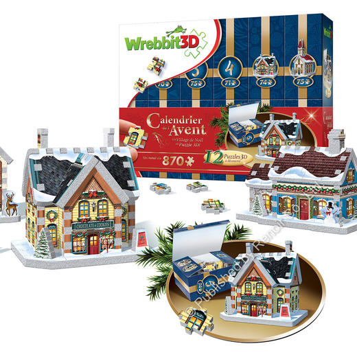 圣诞倒数/870片拼图 商品图0