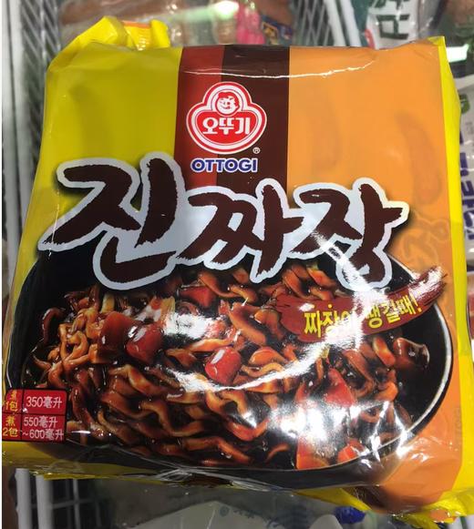 不倒翁 真炸酱袋135g*4 오뚜기 진짜장135g*4 商品图0