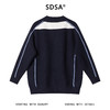 25166SDSA秋冬新款痞帅男装韩版撞色半拉链立领毛衣慵懒风休闲针织衫 商品缩略图5