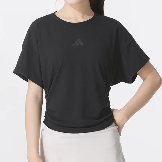 Adidas阿迪达斯女款运动休闲透气短袖T恤JX1190 商品图0