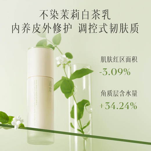 【分销供货】逐本不染第二代玉肌 茉莉白茶水乳水120ml+乳100ml 商品图2