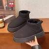 【59/双】雪地靴女冬季2025新款防水防滑厚底增高大棉鞋加绒加厚保暖面包鞋聚 商品缩略图3