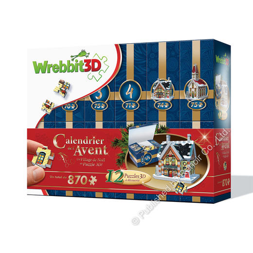 圣诞倒数/870片拼图 商品图1