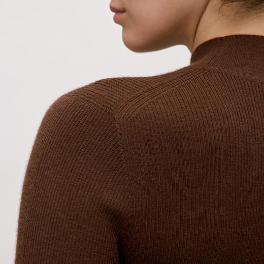 东黎 • 你本珍贵 山羊绒女士秋季圆领套衫 5577 商品图5