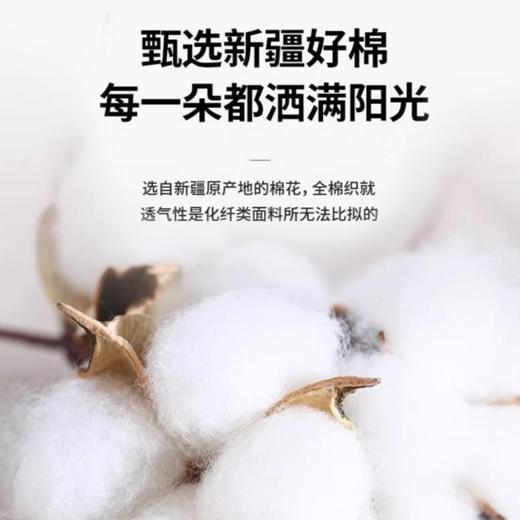 【富安娜全棉加厚磨毛四件套】破价清仓，甄选新疆长绒棉 柔软透气 裸睡亲肤  商品图1
