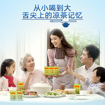 王老吉凉茶250ml*24盒绿盒装 植物草本降火饮料 送礼装 （新老随机发） 商品图8