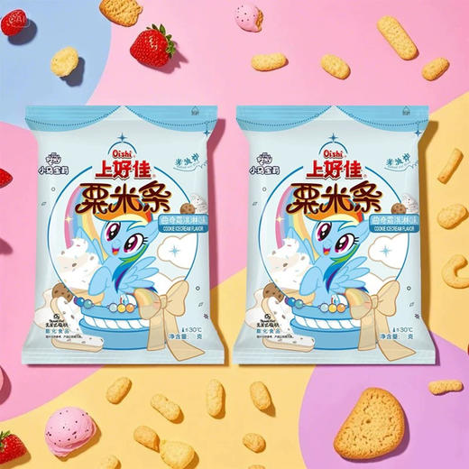 B038 上好佳粟米条曲奇霜淇淋味60g薯片 商品图0