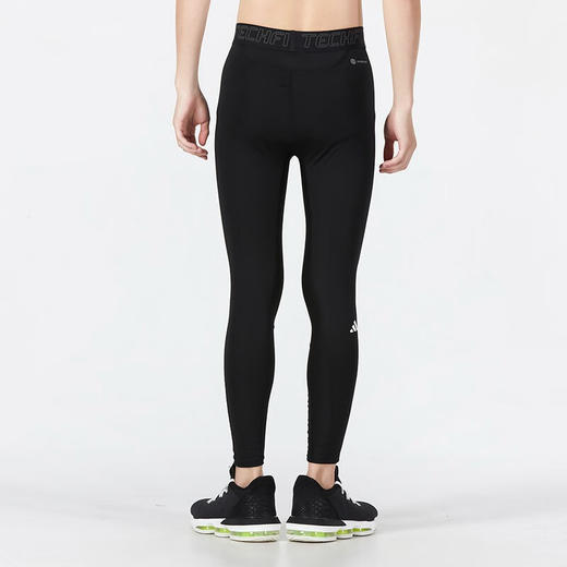 Adidas阿迪达斯运动裤男子紧身裤训练高弹足球紧身裤 HM6061 商品图2