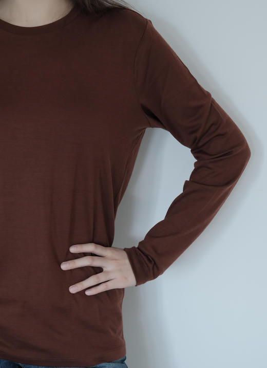 男女都有！Icebreaker同源澳大利亚进口100%美利奴羊毛200长袖打底层 商品图4