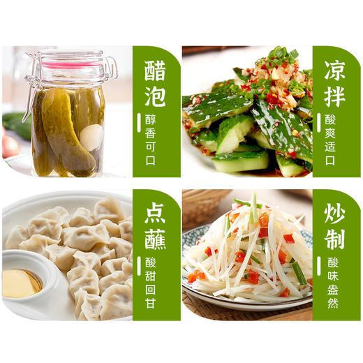 珠江桥牌 有机9度米醋500ml 商品图4