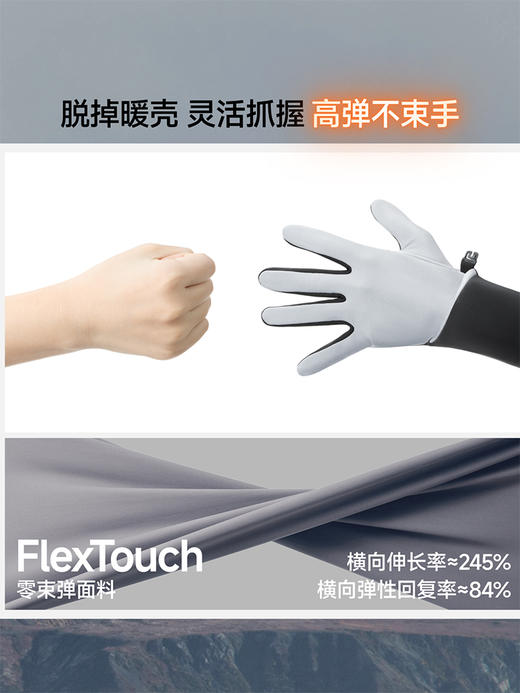 蕉下  分指式防风雨保暖手套  LS000 商品图3