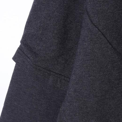 87659SDSA男士秋冬新款痞帅男装韩版简约纯色拼接假两件连帽卫衣百搭潮 商品图3