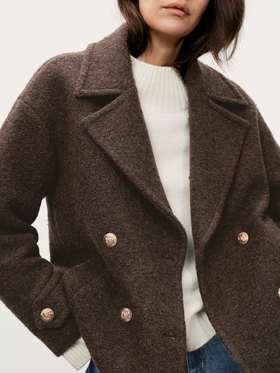 【商场同款】麦檬冬中大衣5FA271241