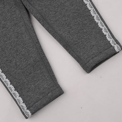 棉果果冬季新品女童复合奥利绒保暖加厚打底裤复合绒紧身裤M522206425779 商品图2