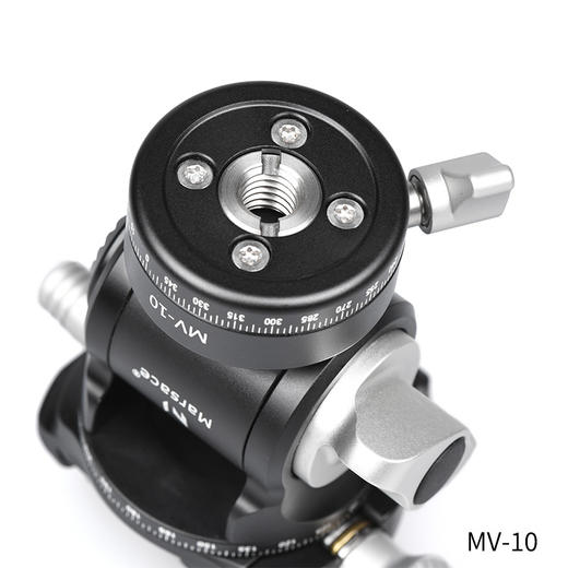 马小路Marsace MV-10二维阻尼云台 入门视频三脚架摄像套装 非液压 迷你云台 商品图1
