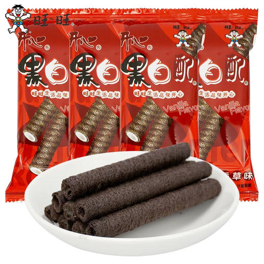 旺旺开心黑白配5包170g 香菜味 商品图1